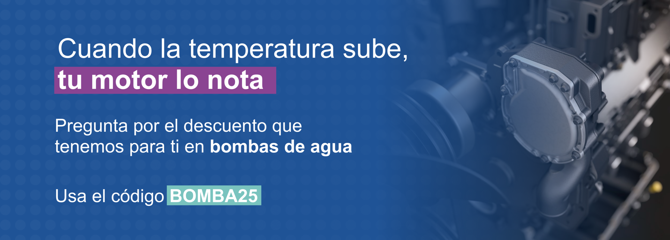 Prepara tu motor Perkins para el verano: revisa bombas de agua y termos