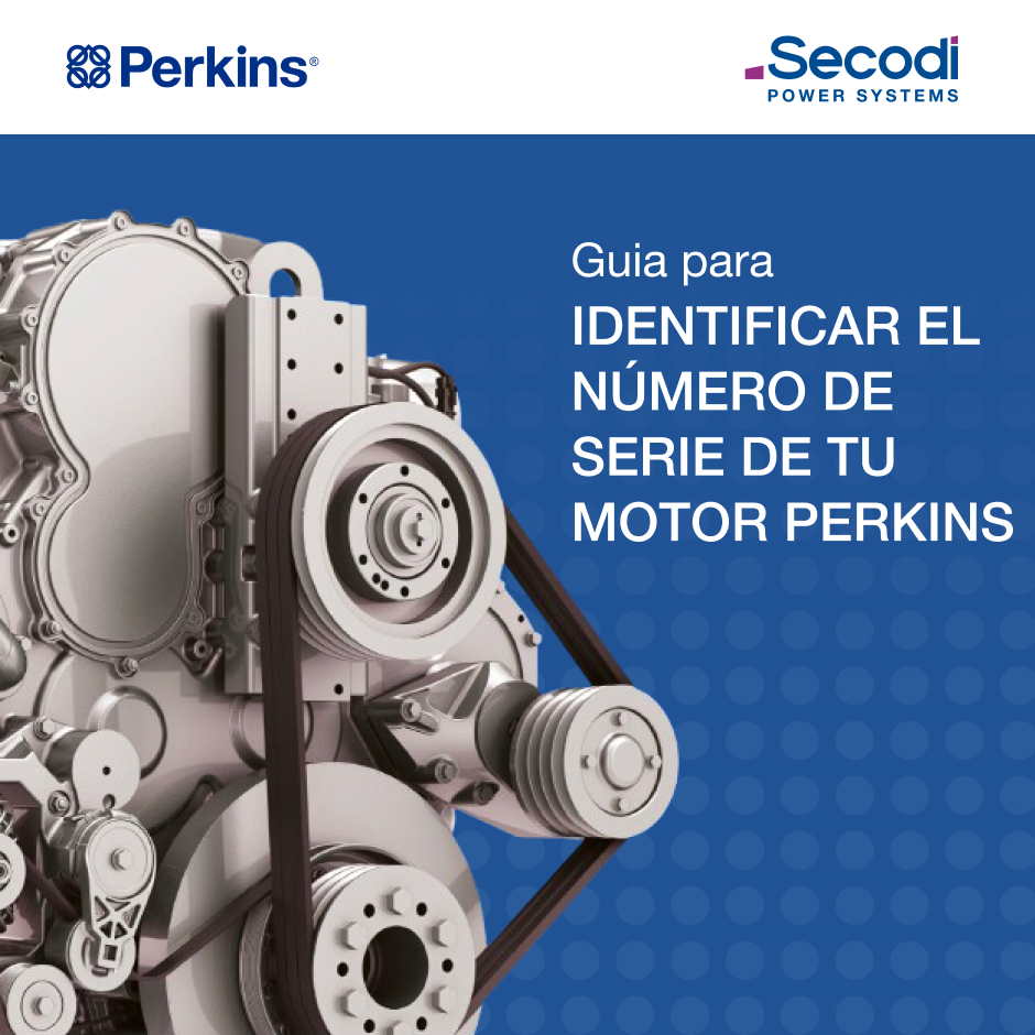 Cómo identificar el número de serie de tu motor Perkins